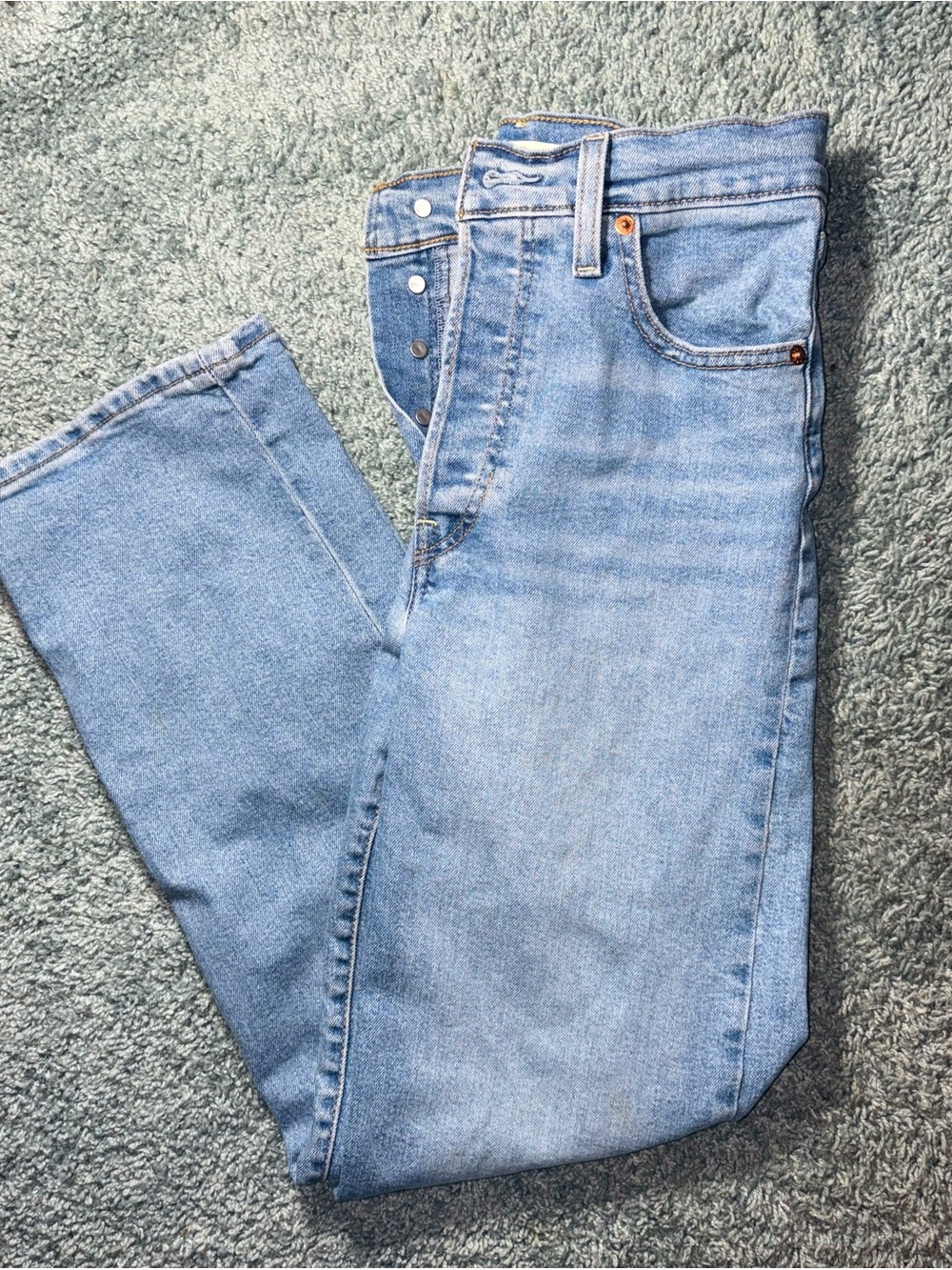 Levi's Light Blue High-Rise Women's Jeans